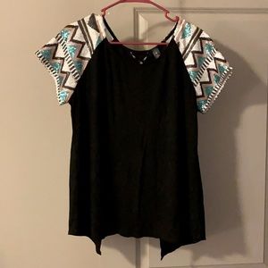 open back shirt